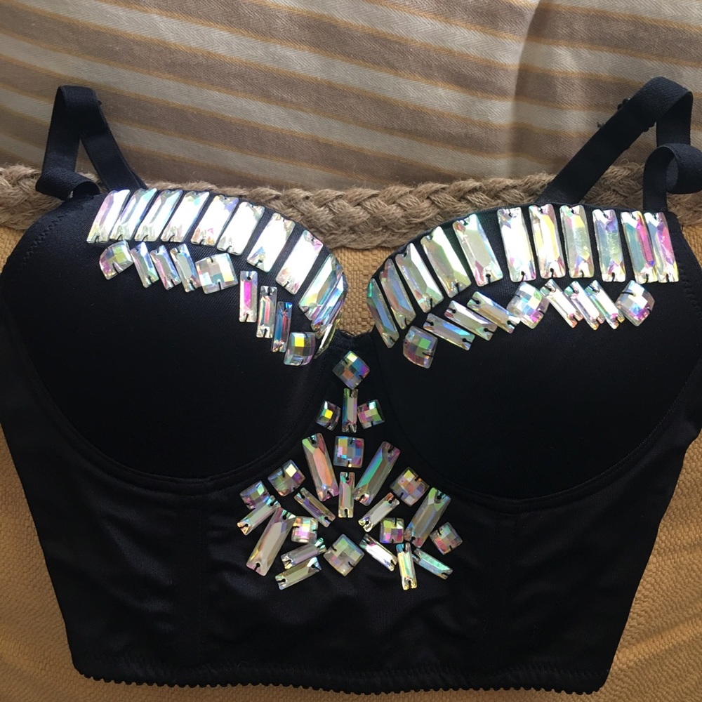 Bebe bra crop top
